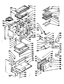 Upper Oven Body Section parts for Kenmore Range 103.9806741 (1039806741, 103 9806741) from AppliancePartsPros.com