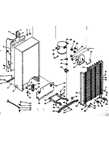 Unit Parts parts for Kenmore Freezer 106.6426170 (1066426170, 106 6426170) from AppliancePartsPros.com
