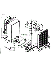 Unit Parts parts for Kenmore Freezer 106.6426171 (1066426171, 106 6426171) from AppliancePartsPros.com