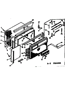 Cabinet Parts parts for Kenmore Heat Pump System 106.64600 (10664600, 106 64600) from AppliancePartsPros.com