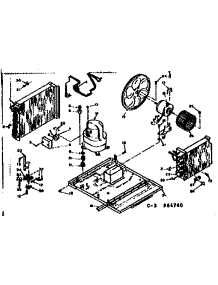 Unit Parts parts for Kenmore Heat Pump System 106.64760 (10664760, 106 64760) from AppliancePartsPros.com