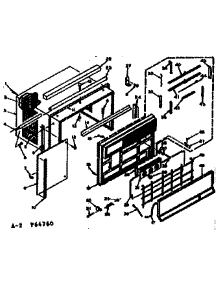 Cabinet Parts parts for Kenmore Heat Pump System 106.64760 (10664760, 106 64760) from AppliancePartsPros.com