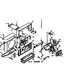 Air Flow Parts parts for Kenmore Heat Pump System 106.65130 (10665130, 106 65130) from AppliancePartsPros.com