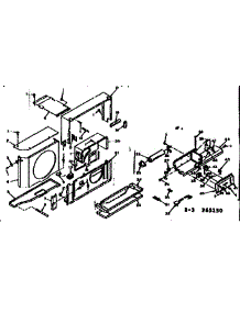 Air Flow Parts parts for Kenmore Heat Pump System 106.65150 (10665150, 106 65150) from AppliancePartsPros.com