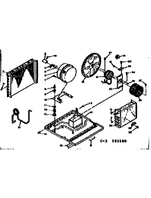 Unit Parts parts for Kenmore Heat Pump System 106.65160 (10665160, 106 65160) from AppliancePartsPros.com