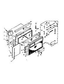 Cabinet Parts parts for Kenmore Heat Pump System 106.65270 (10665270, 106 65270) from AppliancePartsPros.com