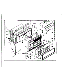 Cabinet Parts parts for Kenmore Heat Pump System 106.65770 (10665770, 106 65770) from AppliancePartsPros.com