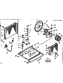 Unit Parts parts for Kenmore Air Conditioner 106.66400 (10666400, 106 66400) from AppliancePartsPros.com