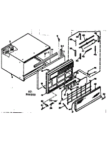 Cabinet Parts parts for Kenmore Heat Pump System 106.66500 (10666500, 106 66500) from AppliancePartsPros.com