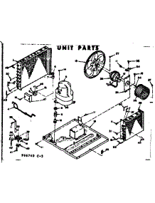 Unit Parts parts for Kenmore Heat Pump System 106.66740 (10666740, 106 66740) from AppliancePartsPros.com