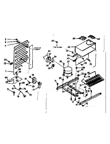 Unit Parts parts for Kenmore Refrigerator 106.6682320 (1066682320, 106 6682320) from AppliancePartsPros.com