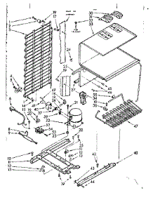 Unit Parts parts for Kenmore Refrigerator 106.6682871 (1066682871, 106 6682871) from AppliancePartsPros.com