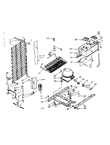 Unit Parts parts for Kenmore Refrigerator 106.6683025 (1066683025, 106 6683025) from AppliancePartsPros.com