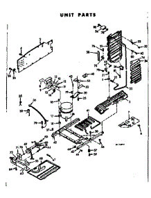 Unit Parts parts for Kenmore Refrigerator 106.6690662 (1066690662, 106 6690662) from AppliancePartsPros.com