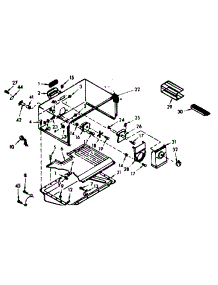 Freezer Parts parts for Kenmore Refrigerator 106.6694020 (1066694020, 106 6694020) from AppliancePartsPros.com