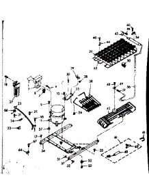 Unit Parts parts for Kenmore Refrigerator 106.6696222 (1066696222, 106 6696222) from AppliancePartsPros.com