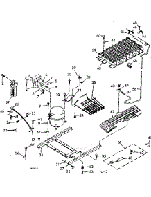 Unit Parts parts for Kenmore Refrigerator 106.6696243 (1066696243, 106 6696243) from AppliancePartsPros.com