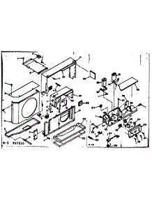 Air Flow Parts parts for Kenmore Heat Pump System 106.67210 (10667210, 106 67210) from AppliancePartsPros.com