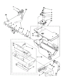 Dispenser Parts parts for Kenmore Washer 110.47751801 (11047751801, 110 47751801) from AppliancePartsPros.com