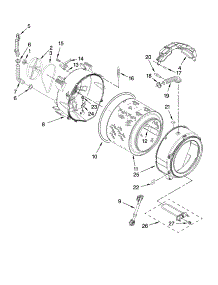 Tub And Basket Parts parts for Kenmore Washer 110.47761800 (11047761800, 110 47761800) from AppliancePartsPros.com