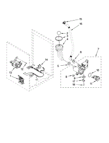 Pump And Motor Parts, Optional Parts (Not Included) parts for Kenmore Washer 110.47787801 (11047787801, 110 47787801) from AppliancePartsPros.com