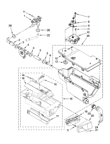 Dispenser Parts parts for Kenmore Washer 110.47787801 (11047787801, 110 47787801) from AppliancePartsPros.com