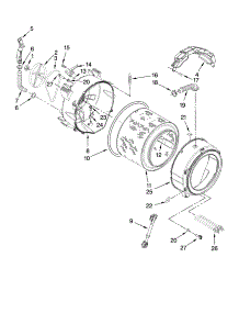 Tub And Basket Parts parts for Kenmore Washer 110.47797801 (11047797801, 110 47797801) from AppliancePartsPros.com