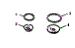 Optional Porcelain Pan And Chrome Ring Kit No. 8068410