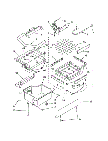 Evaporator / Ice Cutter Grid / Water parts for Kenmore Ice Maker 106.89483994 (10689483994, 106 89483994) from AppliancePartsPros.com