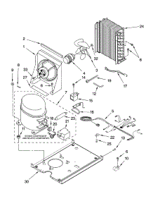 Unit Parts, Optional Parts parts for Kenmore Ice Maker 106.89483997 (10689483997, 106 89483997) from AppliancePartsPros.com