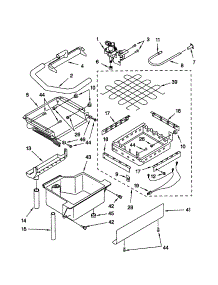 Evaporator / Ice Cutter parts for Kenmore Ice Maker 106.89485991 (10689485991, 106 89485991) from AppliancePartsPros.com