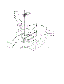Control Panel Parts parts for Kenmore Freestanding Ice Maker 106.89582706 (10689582706, 106 89582706) from AppliancePartsPros.com