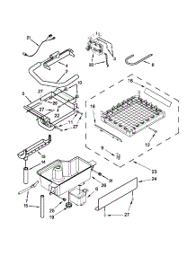 Evaporator, Grid, And Water Parts parts for Kenmore Freestanding Ice Maker 106.89583707 (10689583707, 106 89583707) from AppliancePartsPros.com