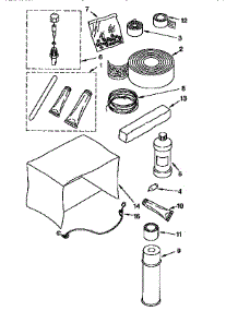 Optional Parts parts for Sears Central Air Conditioner 1069710536 from AppliancePartsPros.com