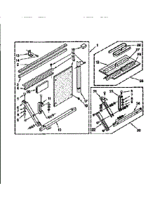 Installation parts for Kenmore Air Conditioner 106.9722991 (1069722991, 106 9722991) from AppliancePartsPros.com