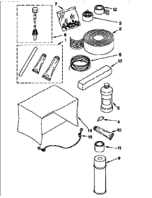 Optional Parts (Not Included) parts for Kenmore Air Conditioner 106.9722991 (1069722991, 106 9722991) from AppliancePartsPros.com