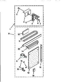 Installation parts for Kenmore Air Conditioner 106.9731272 (1069731272, 106 9731272) from AppliancePartsPros.com