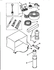 Optional parts for Kenmore Air Conditioner 106.9731272 (1069731272, 106 9731272) from AppliancePartsPros.com