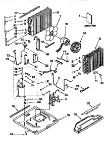 Unit parts for Kenmore Air Conditioner 106.9731272 (1069731272, 106 9731272) from AppliancePartsPros.com