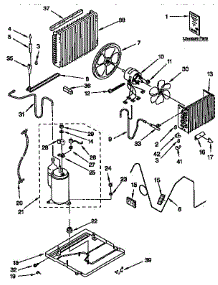 Unit Parts parts for Kenmore Heat Pump System 106.9740880 (1069740880, 106 9740880) from AppliancePartsPros.com