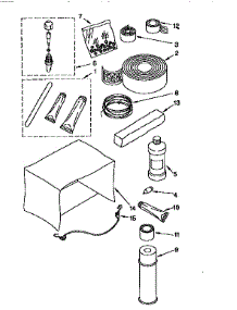 Optional parts for Kenmore Air Conditioner 106.9741971 (1069741971, 106 9741971) from AppliancePartsPros.com