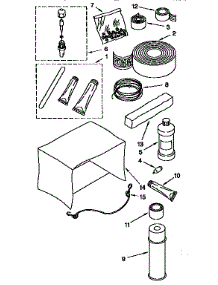 Optional parts for Kenmore Air Conditioner 106.9750550 (1069750550, 106 9750550) from AppliancePartsPros.com