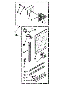 Installation parts for Kenmore Air Conditioner 106.9750690 (1069750690, 106 9750690) from AppliancePartsPros.com