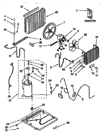 Unit parts for Kenmore Air Conditioner 106.9750890 (1069750890, 106 9750890) from AppliancePartsPros.com