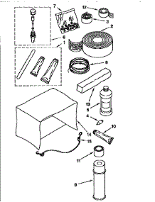 Optional (Not Included) parts for Kenmore Air Conditioner 106.9751220 (1069751220, 106 9751220) from AppliancePartsPros.com