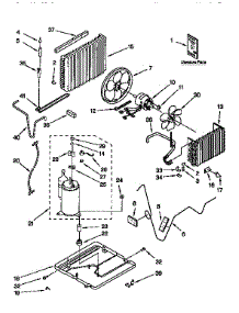 Unit parts for Kenmore Air Conditioner 106.9751220 (1069751220, 106 9751220) from AppliancePartsPros.com