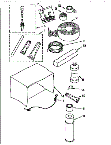 Optional (Not Included) parts for Kenmore Air Conditioner 106.9751830 (1069751830, 106 9751830) from AppliancePartsPros.com