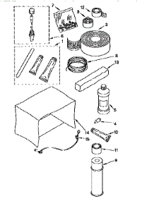 Optional Parts (Not Included) parts for Kenmore Air Conditioner 106.9751831 (1069751831, 106 9751831) from AppliancePartsPros.com