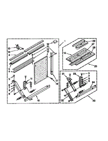 Installation parts for Kenmore Air Conditioner 106.9751850 (1069751850, 106 9751850) from AppliancePartsPros.com