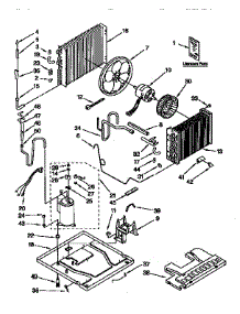 Unit parts for Kenmore Air Conditioner 106.9751850 (1069751850, 106 9751850) from AppliancePartsPros.com